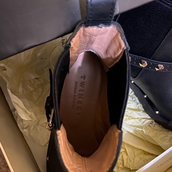 TwinSet Studded Chelsea Boots - Picture 7 of 12